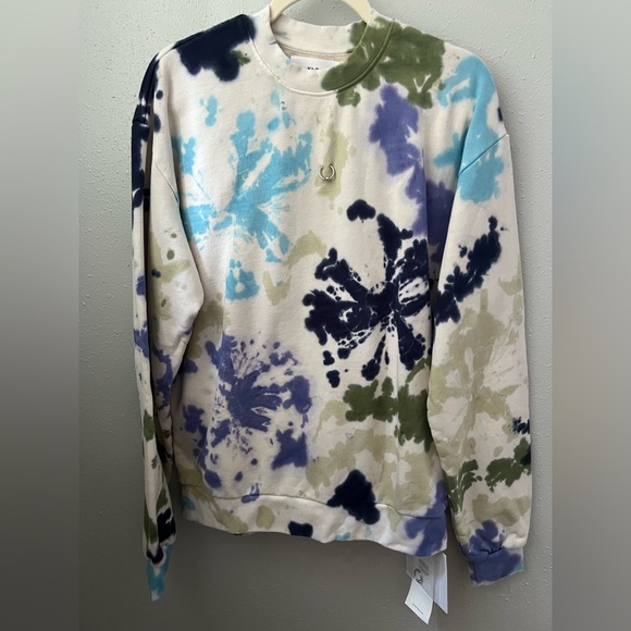 KKCO Pierced Crewneck Sweatshirt In NXN Tie-Dye Size Small New - Picture 3 of 8